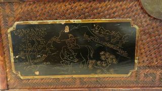 MAITLAND SMITH? Trunk Chest Chinoiserie Asian Hand Made 5