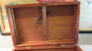 MAITLAND SMITH? Trunk Chest Chinoiserie Asian Hand Made 8