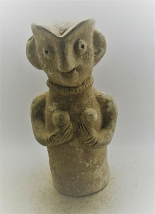 Finest Circa 2800 - 2000bce Early Indus Valley Harappan Pillar Idol Museum Quality