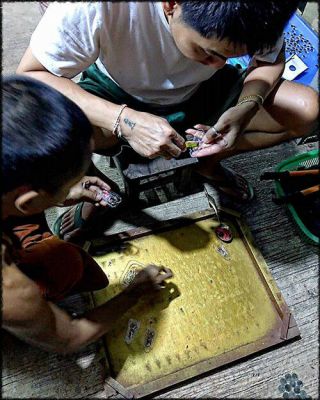 Magic Snake Amulet LP Ajarn O Thai Amulet increase Fortune Wealth Lucky Gambling 10