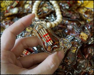Magic Snake Amulet LP Ajarn O Thai Amulet increase Fortune Wealth Lucky Gambling 4