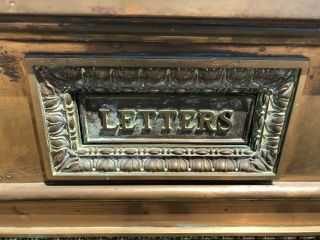 Antique Cutler Manufacturing Mail Chute/Letter Box 4