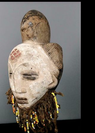 Old Tribal Punu Maiden Spirit Mask - Gabon 3