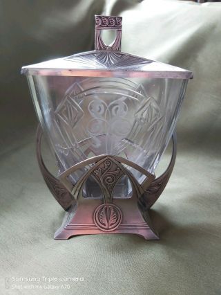 Wmf Art Nouveau Pewter 