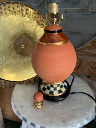Mackenzie Childs Rare Large Argentina Globe Lamp - 2 Available