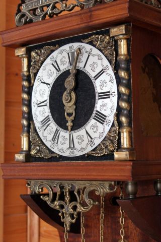 two tone chime Dutch Zaanse Wall Clock (ZA 14) 3