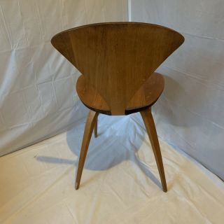 Mid Century Chair Norman Cherner for Plycraft Danish Modern Plywood Side Chair 6