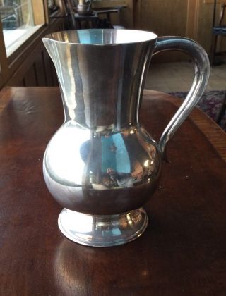 Puiforcat France Silver Plate Champagne/ Water Pitcher