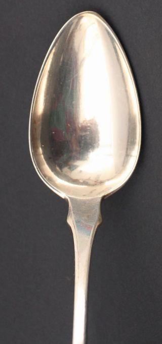 6 Antique 1830s Virginia William A.  Williams Southern Coin Silver Serving Spoons 4