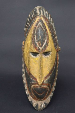 A Well Carved Old Abelam Ancestor Mask From Papua Guinea