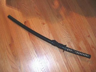 Sa792 Japanese Samurai Sword: Mumei Katana In Koshirae 60.  0 Cm