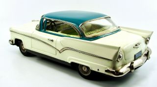 1957 Ford 16” (40.  6 cm) 2 - Door Hardtop Japanese Tin Car by Yonezawa NR 5