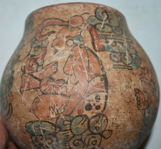Orig $1099 Wow Pre Columbian Mayan Bowl 5in Prov