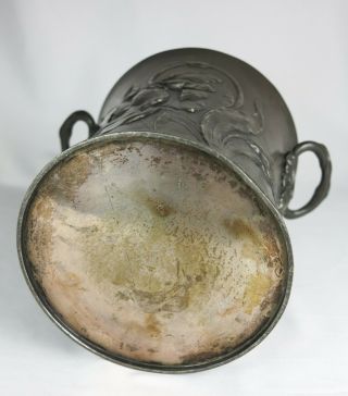 Art Nouveau,  Jugendstil WMF Pewter Ice Bucket,  Wine Cooler,  Flower Pot,  c.  1905 7
