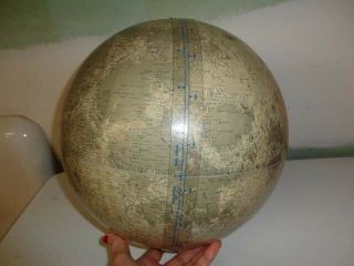 Rand Mcnally 12 Inch Lunar Globe