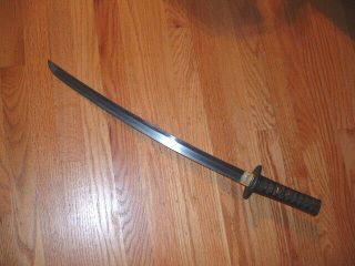 SA790 Japanese Samurai Sword: Mumei Wakizashi in Koshirae 2