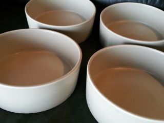 4 Rare Vintage Calvin Klein Swid Powell Modern Cereal Bowls Bowl Stone Gray