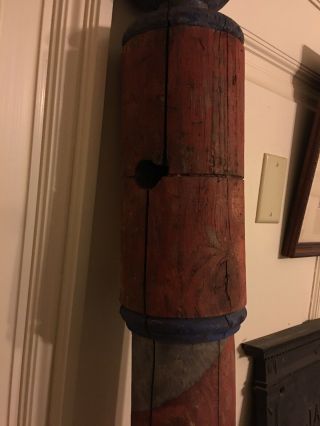 antique barber shop pole 5