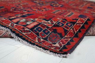 7.  15x4.  36ft ANTIQUE Hand - Knotted Persian Tribal Area Rug Red handmad Vintage Rug 9