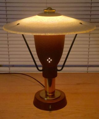 Mid Century Modern Lamp.  Stilnovo Heifetz Lightolier Eames Atomic 50s 60s Era
