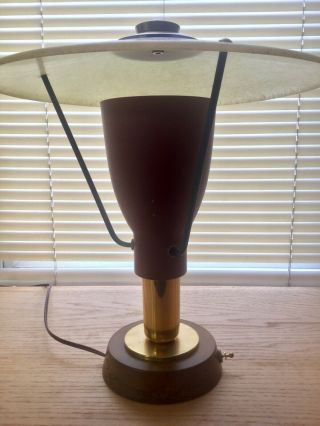 MID CENTURY MODERN LAMP.  Stilnovo Heifetz Lightolier Eames Atomic 50s 60s era 5