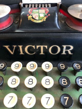 Vintage Collector Item Victor Adding Machine 3