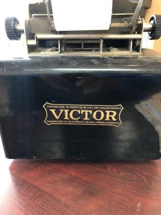 Vintage Collector Item Victor Adding Machine 8