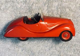 Vintage 1930s Schuco Examico 4001 tin windup toy car,  Everything 2