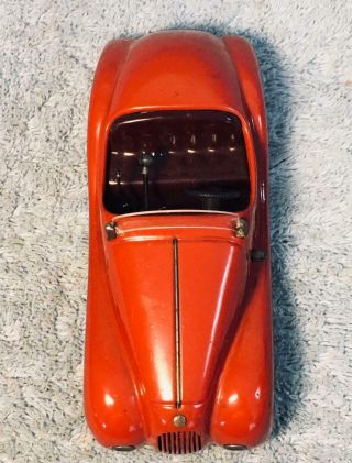 Vintage 1930s Schuco Examico 4001 tin windup toy car,  Everything 4