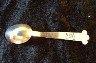 Aztec by Hector Aguilar Mexican Mexico Sterling Silver Demitasse Spoon 3 5/8 