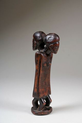 Statuette Chokwe Janus Figure Angola