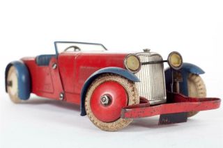 Vintage C1930 " Meccano  Motor Car Constructor From " Outfit No.  1 "