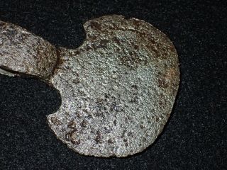 17th or 18th C.  Sugar & Salt Axe - Small War Hammer Appearance,  relic 2