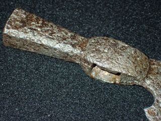 17th or 18th C.  Sugar & Salt Axe - Small War Hammer Appearance,  relic 3