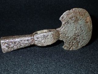 17th or 18th C.  Sugar & Salt Axe - Small War Hammer Appearance,  relic 8