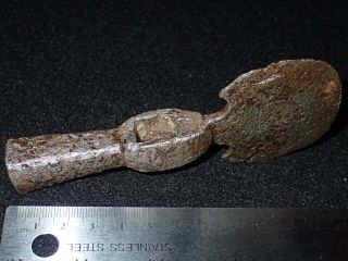 17th or 18th C.  Sugar & Salt Axe - Small War Hammer Appearance,  relic 9