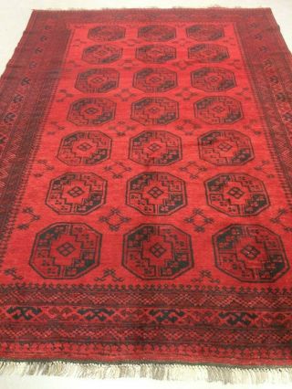 Antico - Swiss - 2 - Antique Ersari Rug 6`8 X 10` Ft