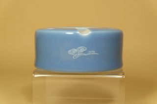 Chinese Blue Reverse - Decorated “White Crane” Ashtray,  JingDeZhen. 3