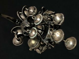 Rare Baroque Solid Silver Baby Rattle