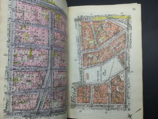 Miniature Atlas - Borough of Manhattan - Ebelcher Hyde 1912 Philip M.  Stern 3