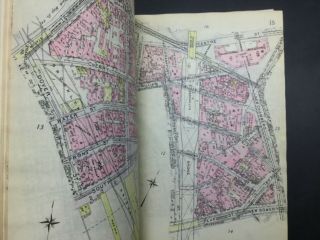 Miniature Atlas - Borough of Manhattan - Ebelcher Hyde 1912 Philip M.  Stern 6
