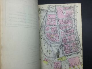 Miniature Atlas - Borough of Manhattan - Ebelcher Hyde 1912 Philip M.  Stern 8