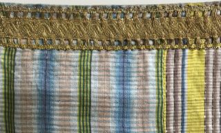 Rare 18th C.  French Silk Pelmet Curtain Fabric (2733) 3