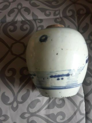 Chinese Blue & White Porcelain Pottery Vase /Jar 4