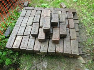 100,  Old Antique Street Paver Bricks,  Matching Size Harris Pavers 2