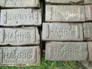 100,  Old Antique Street Paver Bricks,  Matching Size Harris Pavers 6