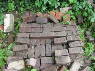 100,  Old Antique Street Paver Bricks,  Matching Size Harris Pavers 7