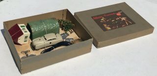 Rare Vintage Schuco German Tin Toy Varianto Limo Car Gift Play Set 3010/0 3041