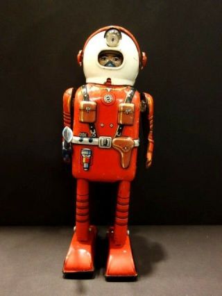 All Linemar Spaceman Porthole Robot Astronaut 1955