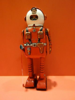 All LINEMAR Spaceman Porthole Robot Astronaut 1955 5
